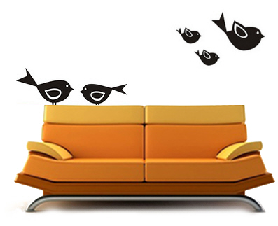 Create vinyl wall decoration